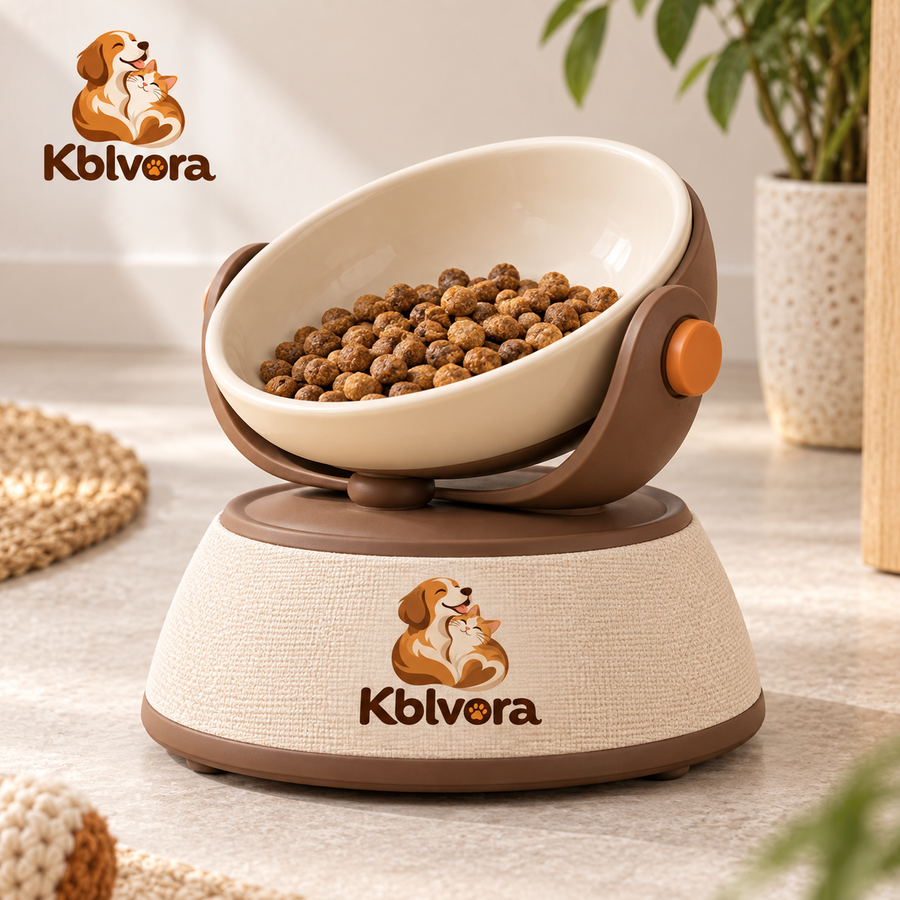 Kblvora™ TiltServe Elevated Feeding Pedestal