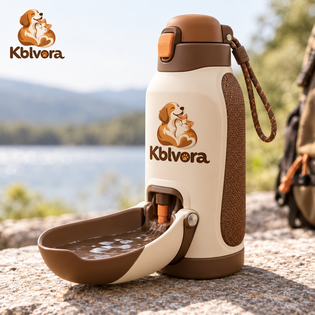 Kblvora™ FoldSpout Pet Travel Flask