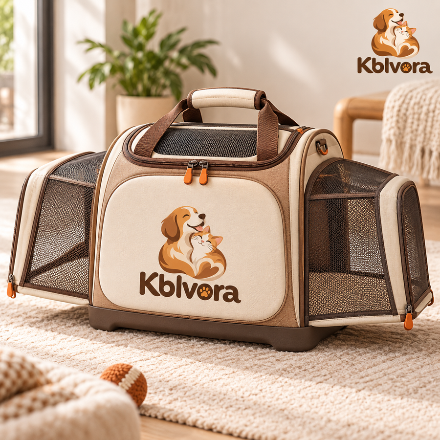 Kblvora™ ExpandAir Ventilated Pet Carrier