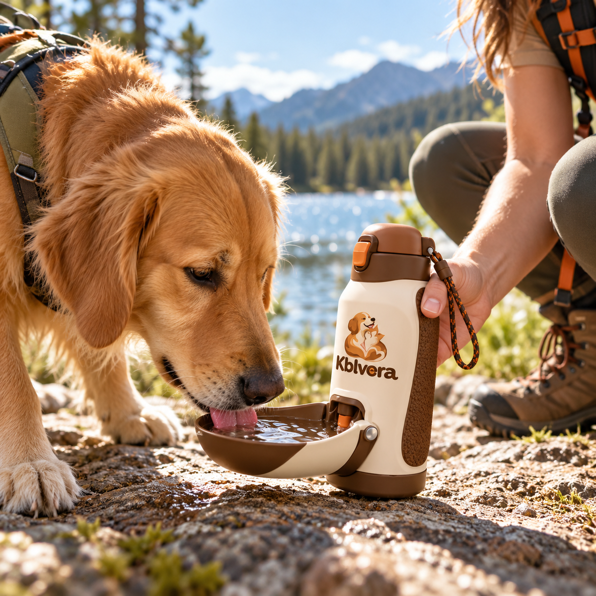 Kblvora™ FoldSpout Pet Travel Flask