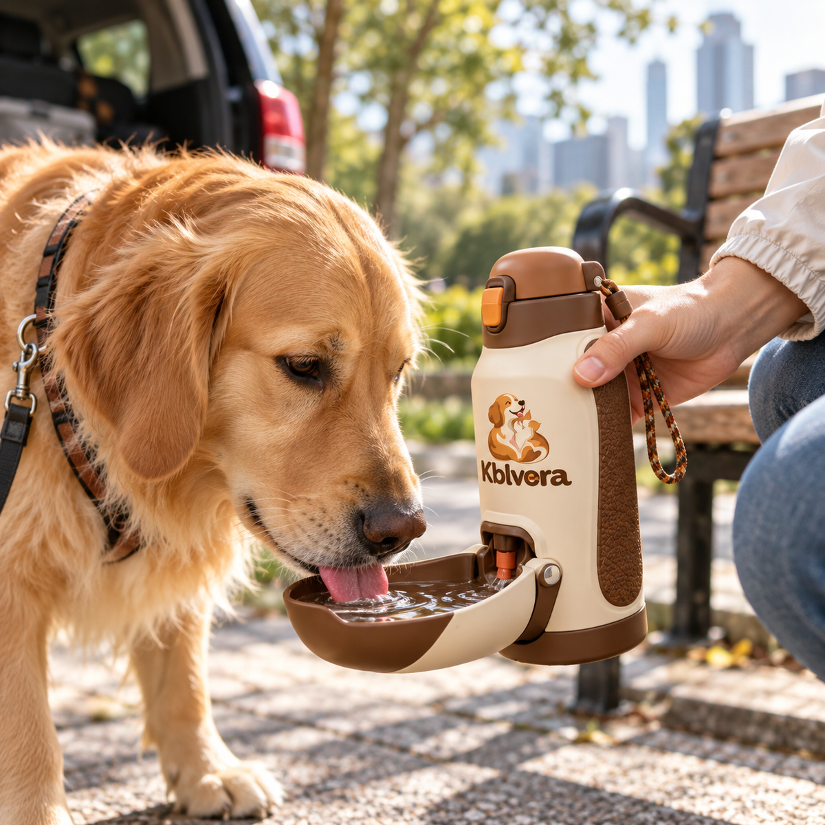 Kblvora™ FoldSpout Pet Travel Flask