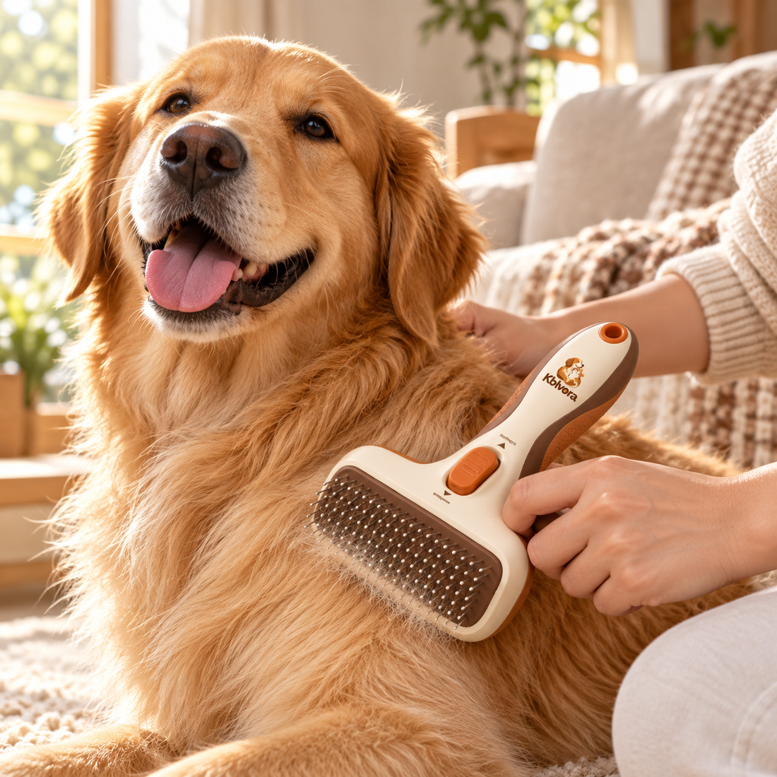 Kblvora™ RetractPin Grooming Brush