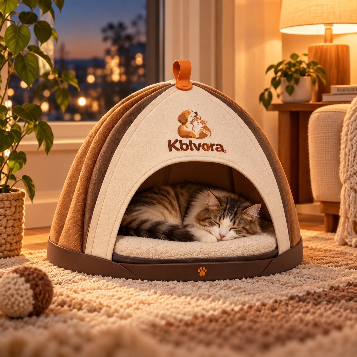 Kblvora™ PullFold Cozy Pet Den